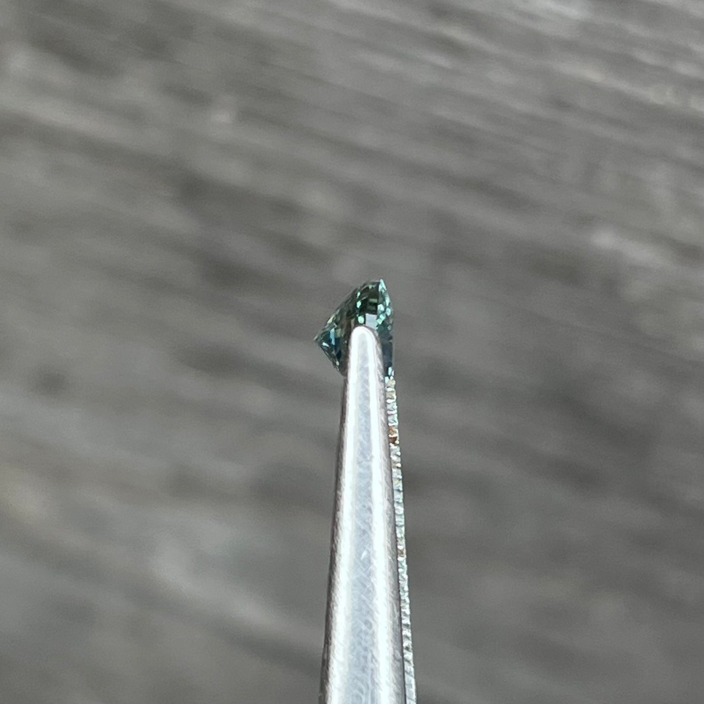 1.54ct Unheated Teal Sapphire