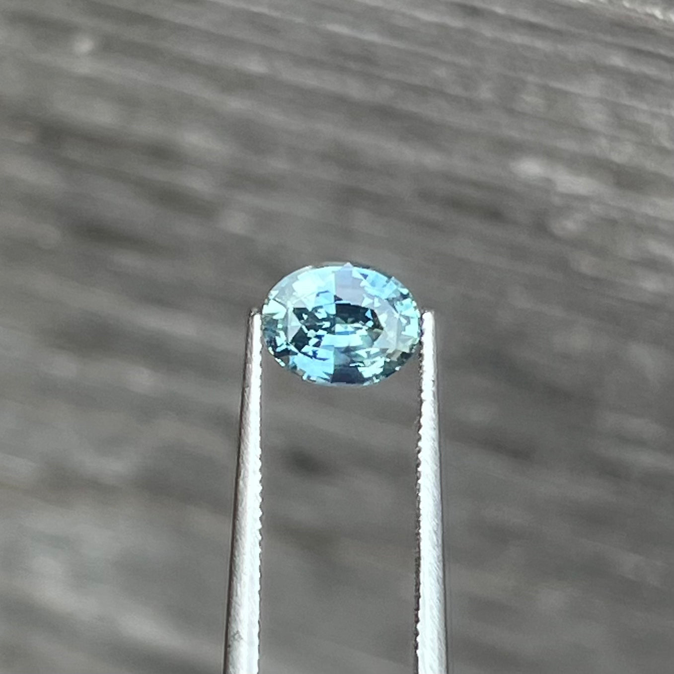 1.54ct Unheated Teal Sapphire