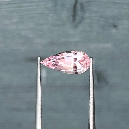 1.46ct Unheated Pink Sapphire - 9.85 x 4.73 x 3.98mm - with GIA Report