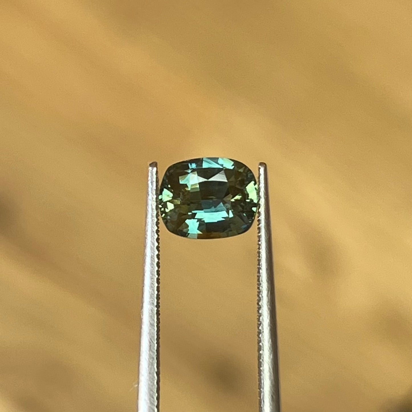 1.52ct Unheated Teal Sapphire