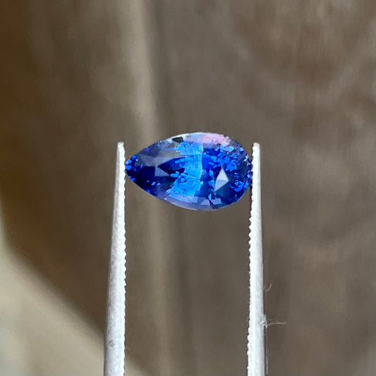 2.44ct Vivid Blue Sapphire
