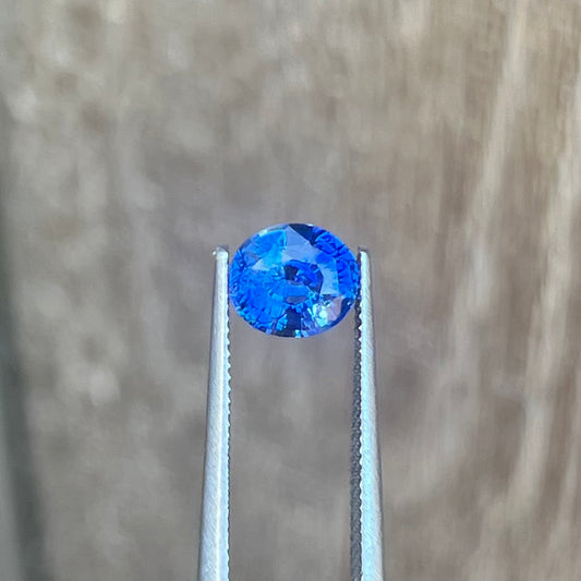 1.12ct Cornflower Blue Sapphire