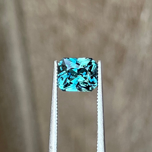 2.19ct Teal Sapphire