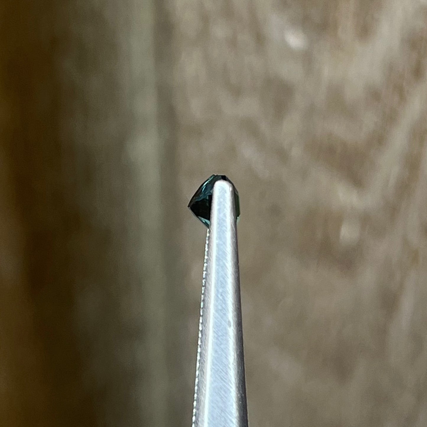 1.07ct Unheated Teal Sapphire