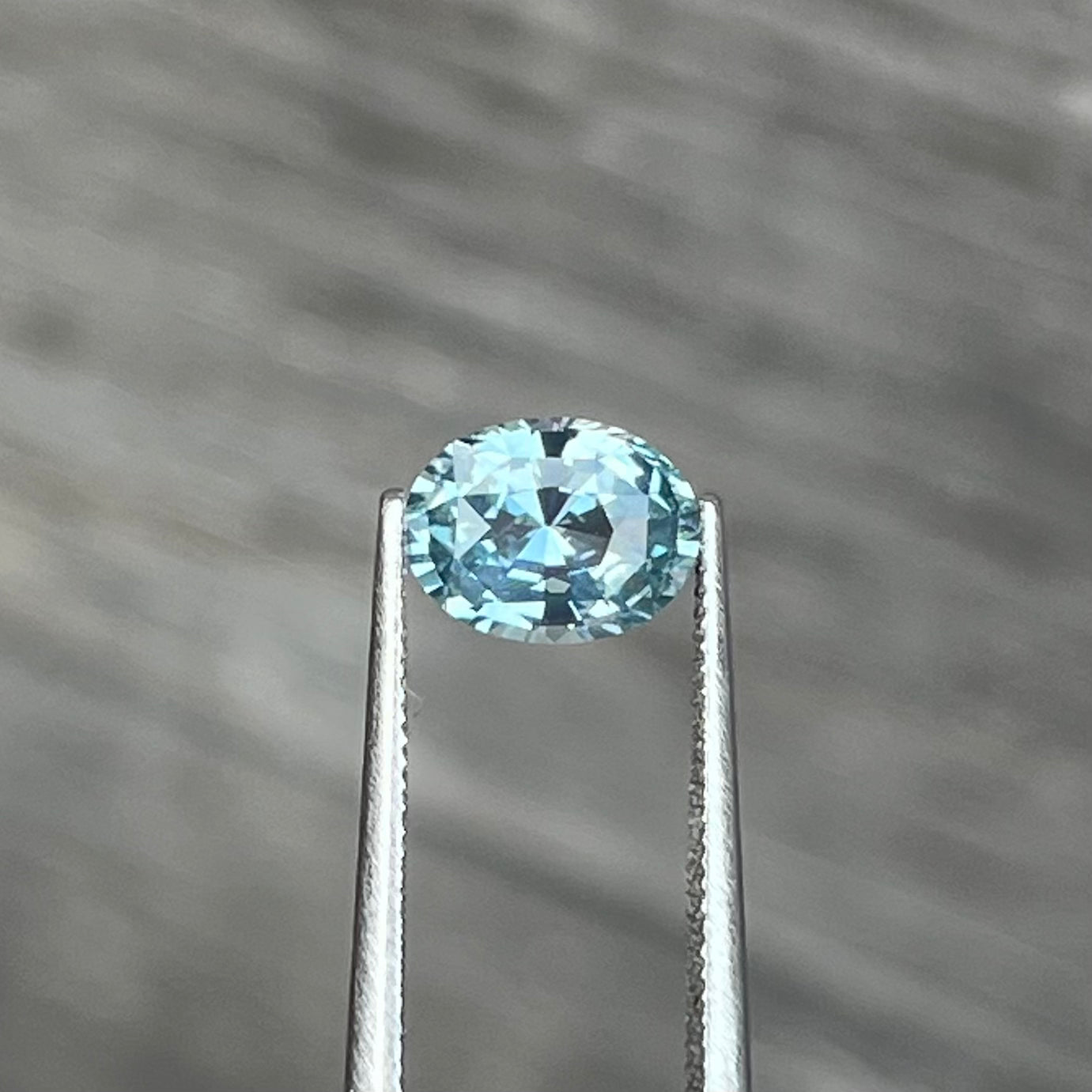 1.39ct Unheated Blue Teal Sapphire