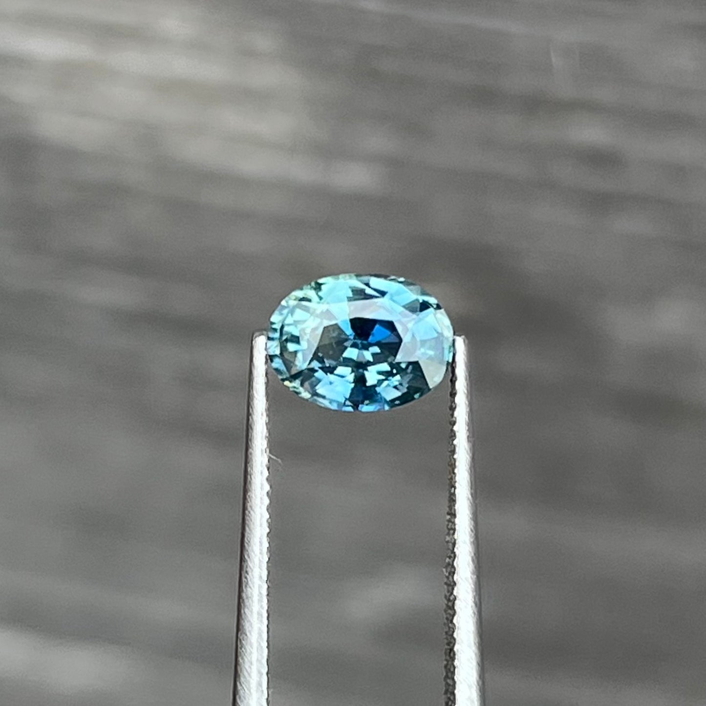 1.43ct Unheated Blue Teal Sapphire