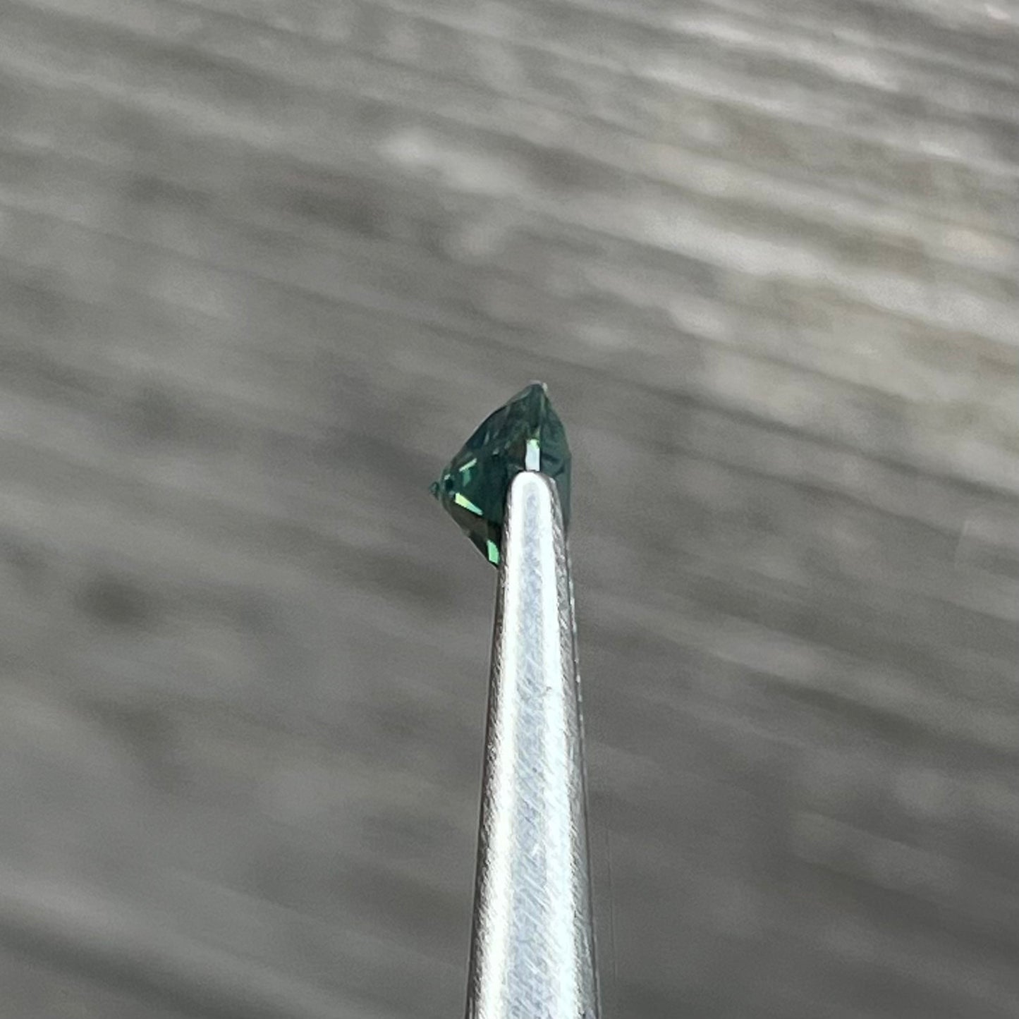 1.58ct Unheated Teal Sapphire