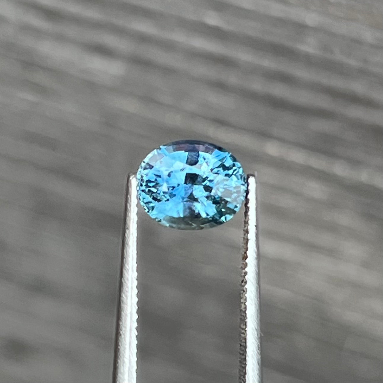 2.02ct Unheated Blue Teal Sapphire