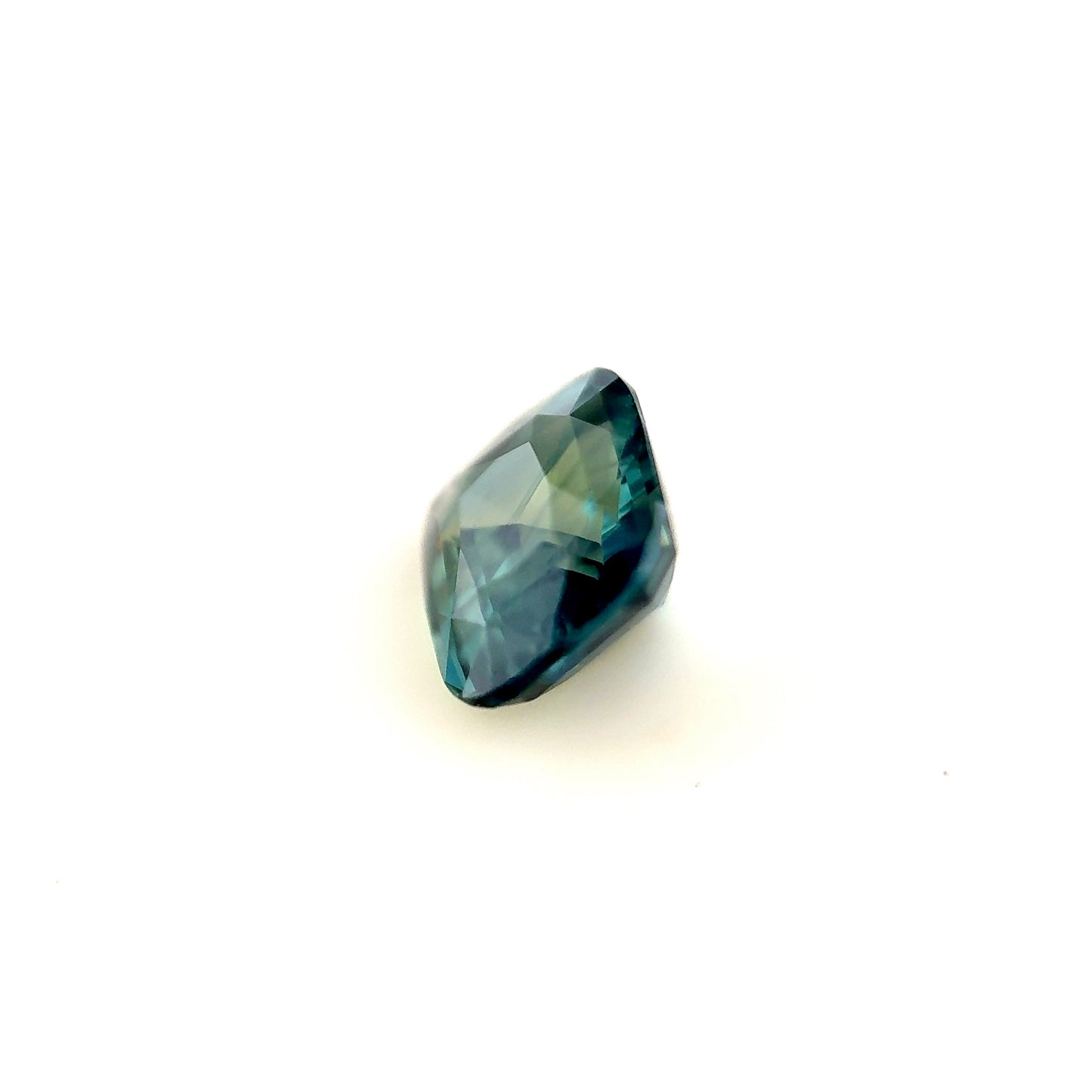 1.12ct Unheated Teal Sapphire - 6.08 x 5.50 x 3.84mm