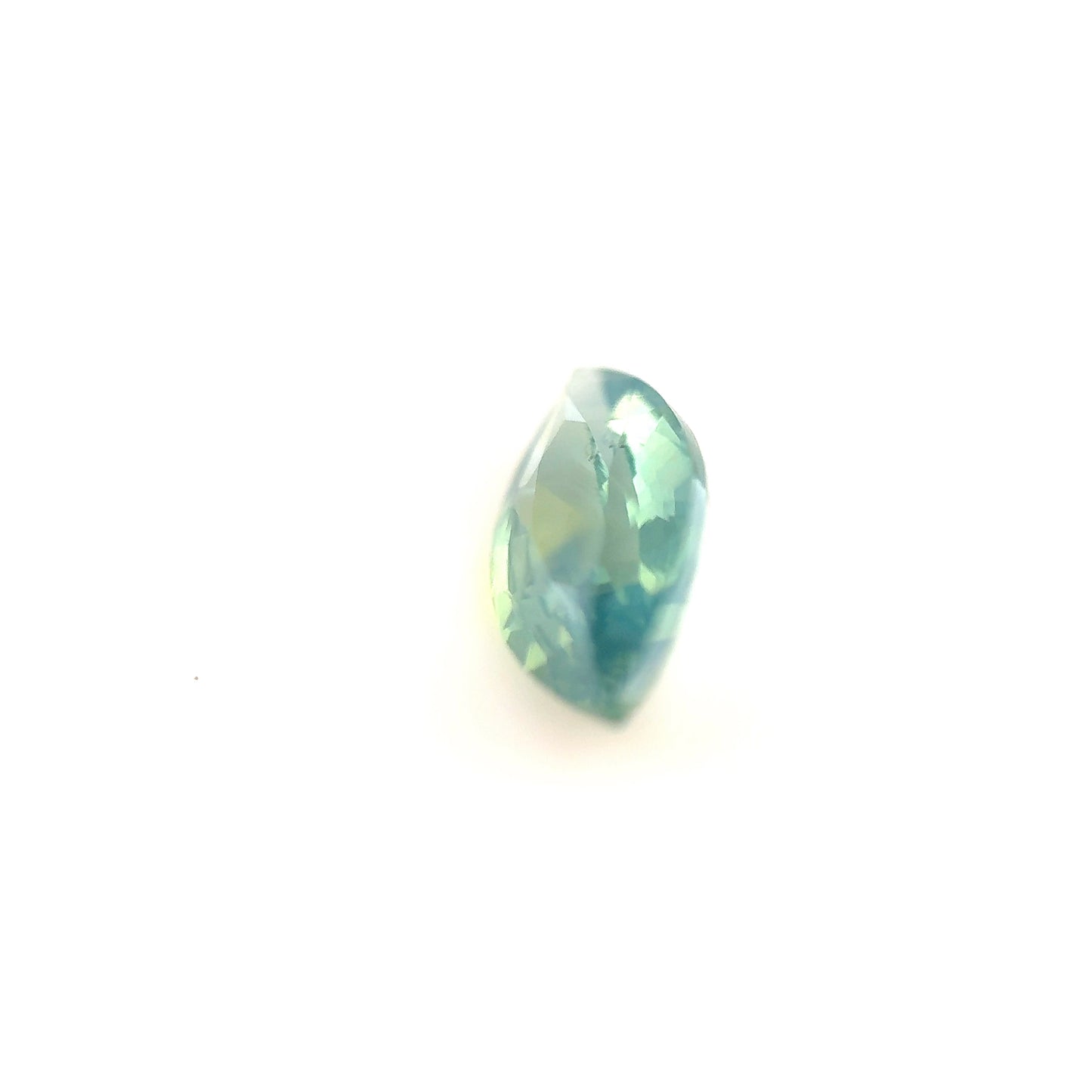 1.23ct Unheated Green Sapphire - 10.05 x 5.39 x 3.25mm
