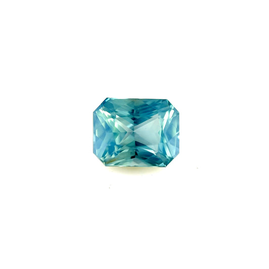 2.01ct Unheated Opalescent Greenish Blue Sapphire - 7.78 x 6.16 x 4.50mm