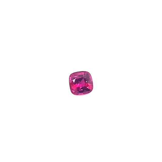 0.72ct Unheated Pinkish Red Ruby