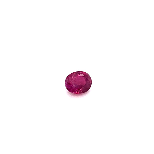 1.29ct Unheated Pinkish Red Ruby