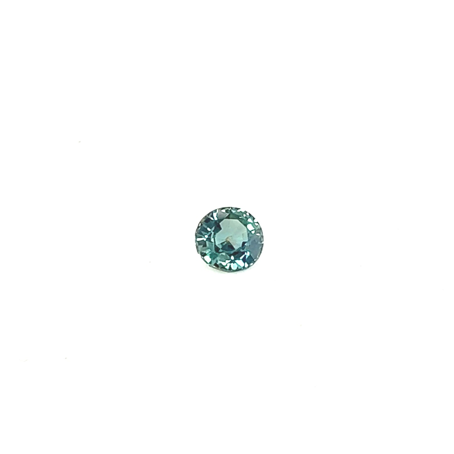 0.81ct Unheated Teal Sapphire