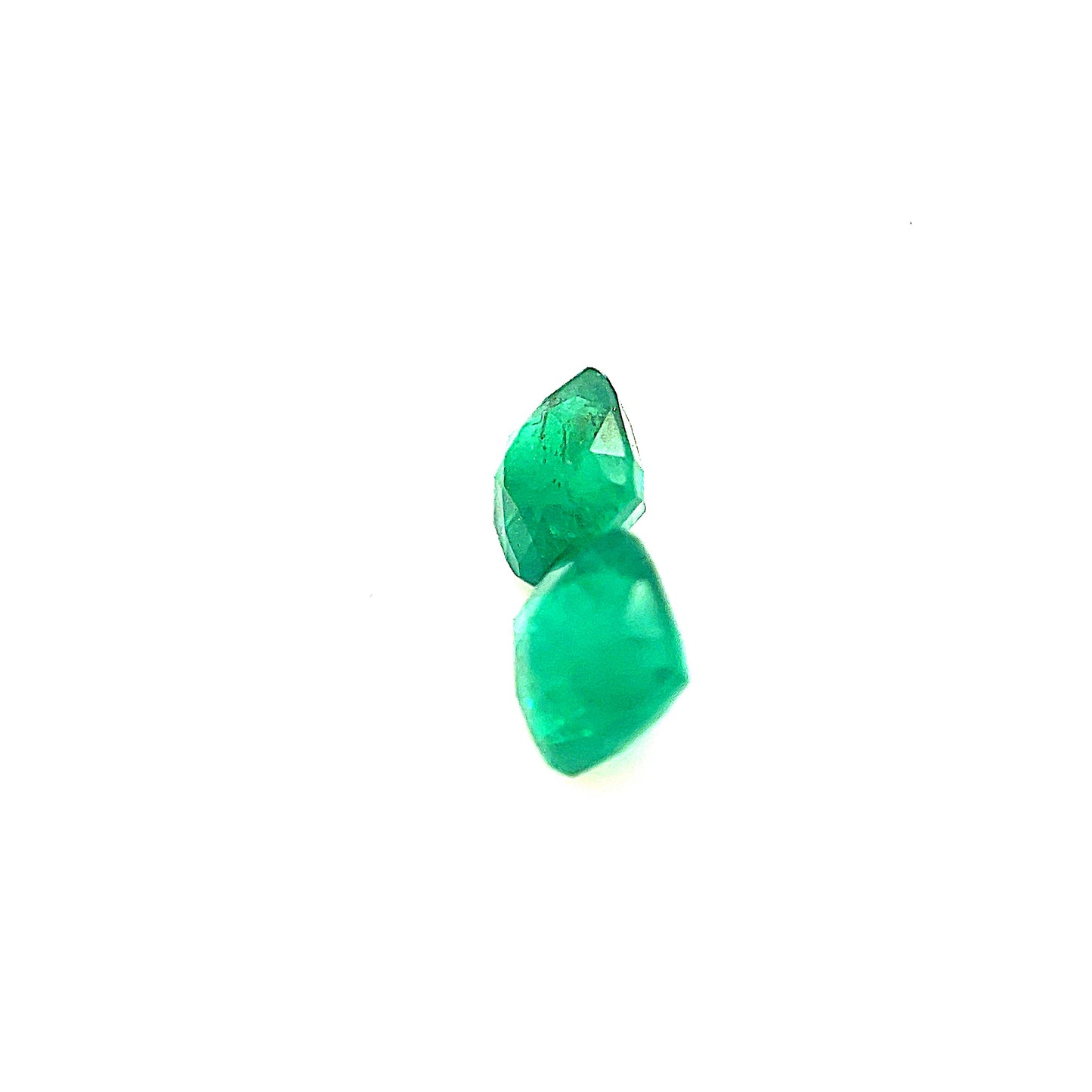 1.56ct Pair of Vivid Green Emeralds