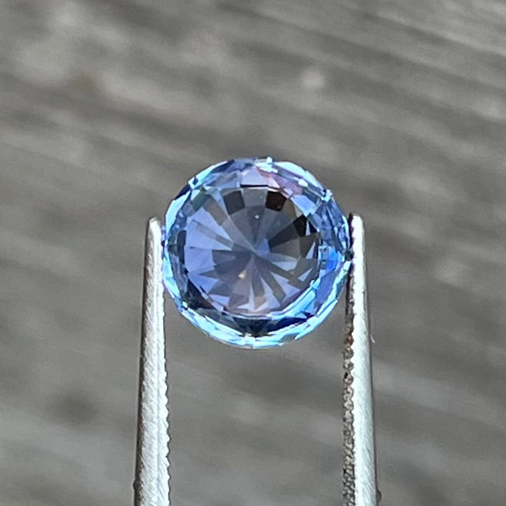 3.21ct Pastel Cornflower Blue Sapphire
