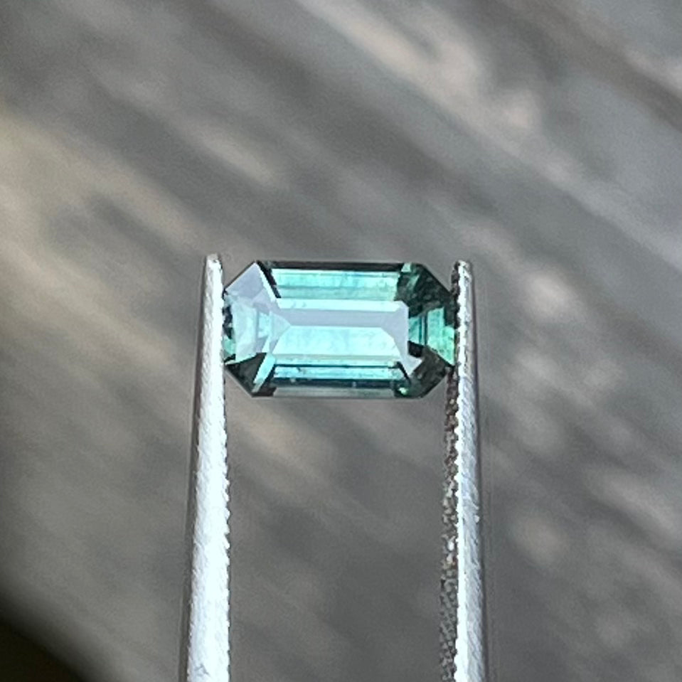 1.64ct Teal Sapphire