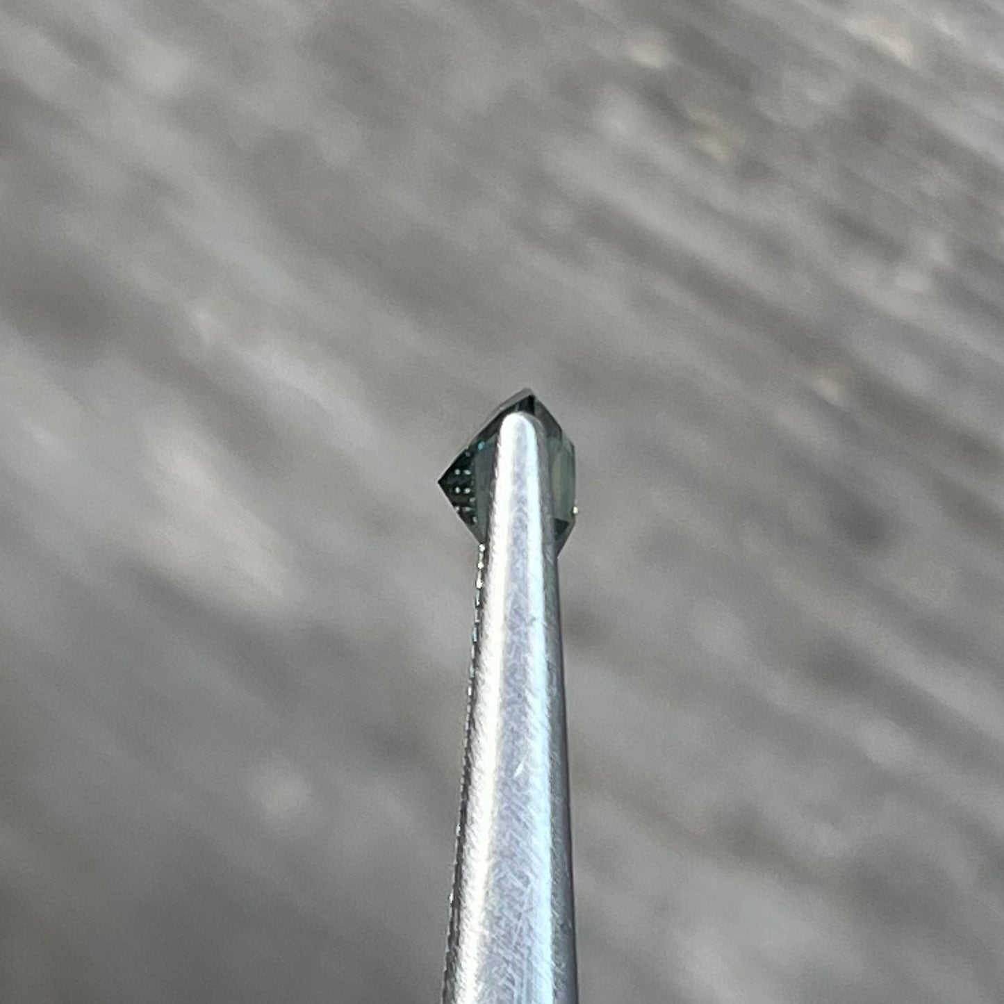 1.64ct Unheated Teal Sapphire