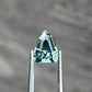 1.28ct Unheated Green Teal Sapphire