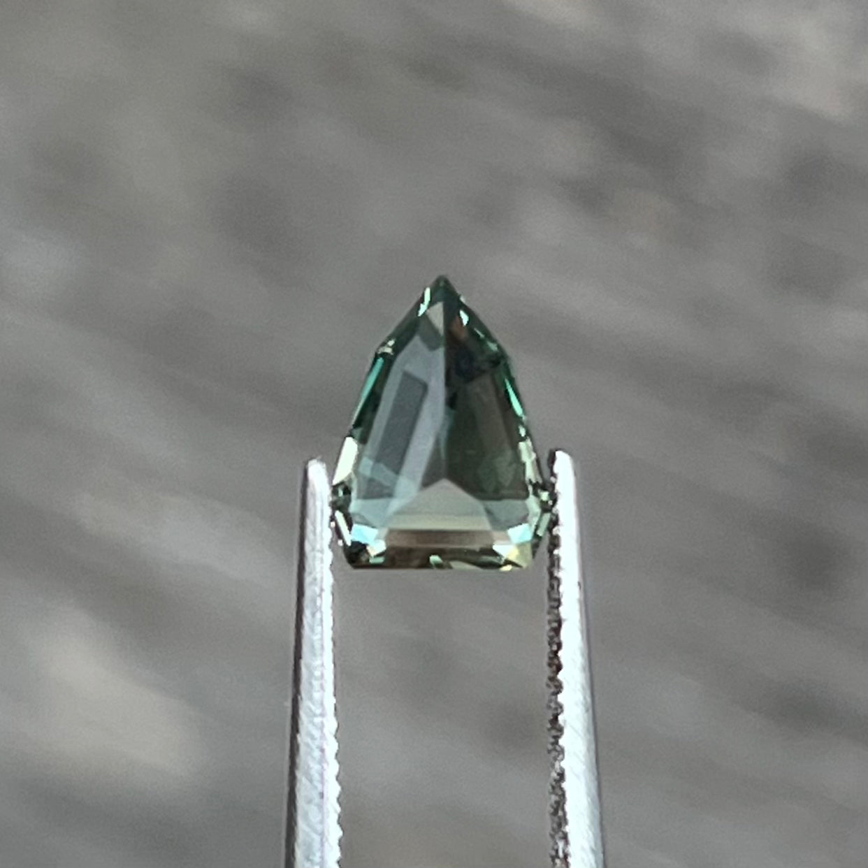 1.28ct Unheated Green Teal Sapphire