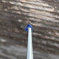 1.23ct Vivid Cornflower Blue Sapphire - 6.12 x 5.11 x 4.61mm