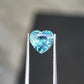 2.51ct Unheated Teal Sapphire - 8.34 x 7.92 x 5.18mm