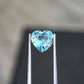 2.51ct Unheated Teal Sapphire - 8.34 x 7.92 x 5.18mm