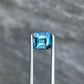 1.12ct Unheated Teal Sapphire - 6.08 x 5.50 x 3.84mm