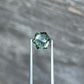 1.28ct Unheated Green Sapphire - 7.06 x 6.12 x 4.06mm