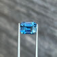 2.04ct Unheated Blue Teal Sapphire - 7.65 x 5.72 x 4.68mm