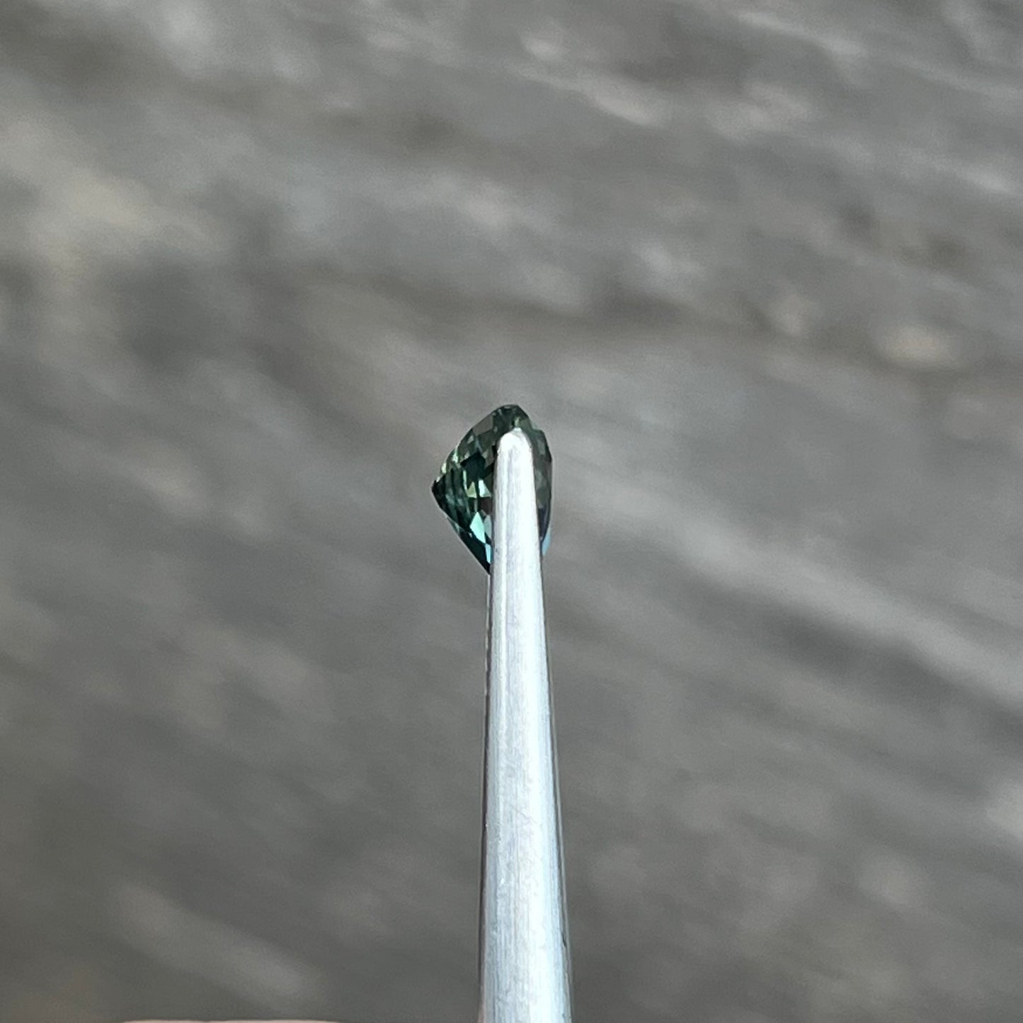 1.53ct Teal Sapphire - 7.50 x 6.63 x 4.25mm