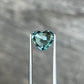 1.53ct Teal Sapphire - 7.50 x 6.63 x 4.25mm