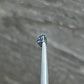 1.18ct Unheated Grey Sapphire - 6.20 x 6.12 x 4.47mm