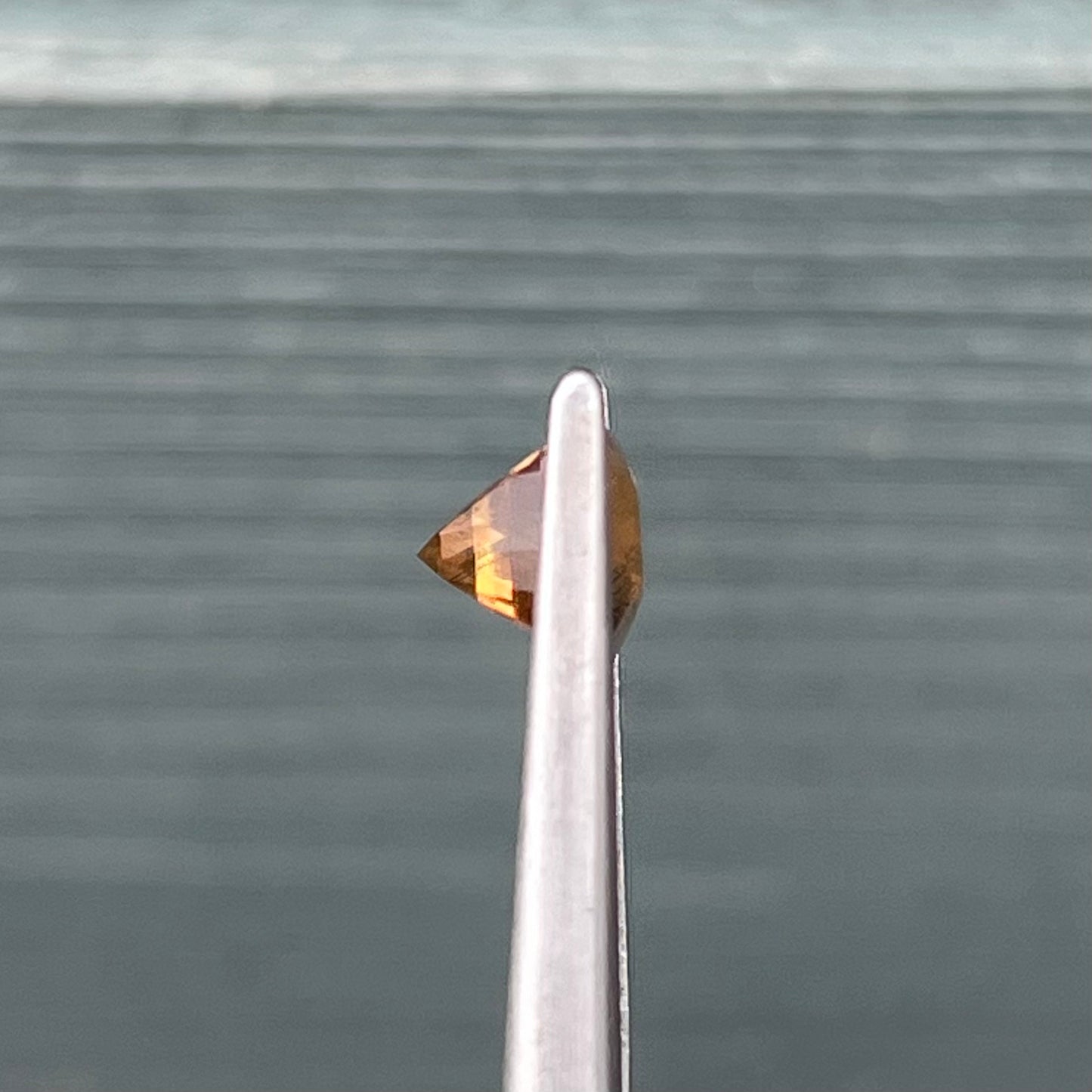 3.05ct Unheated Orange Sapphire - 8.81 x 6.79 x 6.05mm