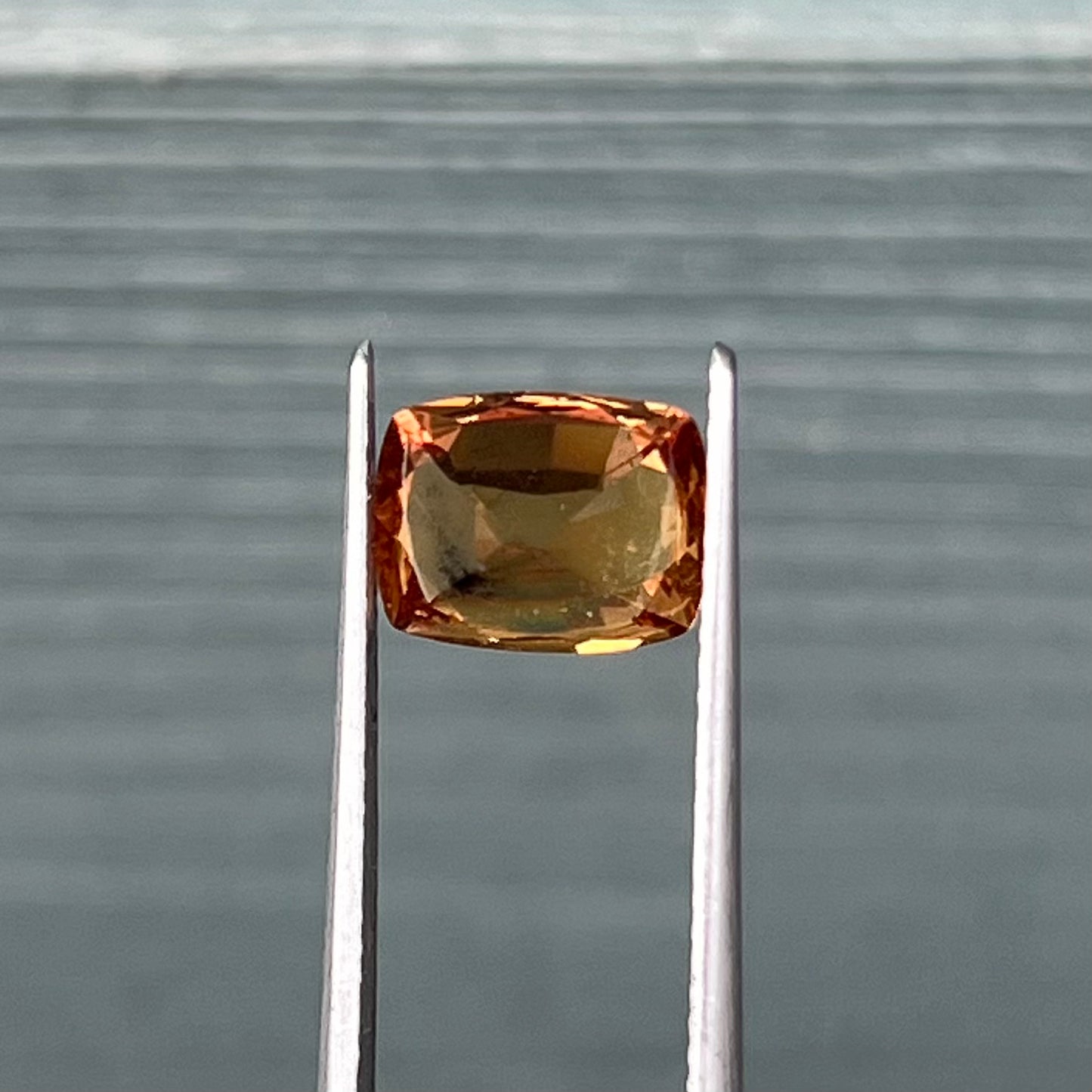 3.05ct Unheated Orange Sapphire - 8.81 x 6.79 x 6.05mm