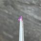 0.70ct Unheated Purplish Pink Sapphire - 5.83 x 4.95 x 3.33mm