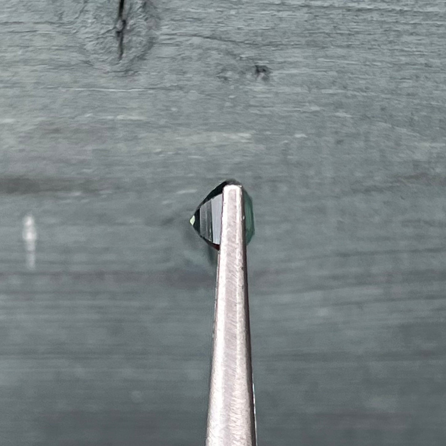 1.55ct Unheated Green Sapphire - 6.50 x 5.32 x 4.42mm
