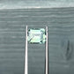 2.10ct Unheated Green Sapphire - 7.32 x 5.92 x 4.23mm