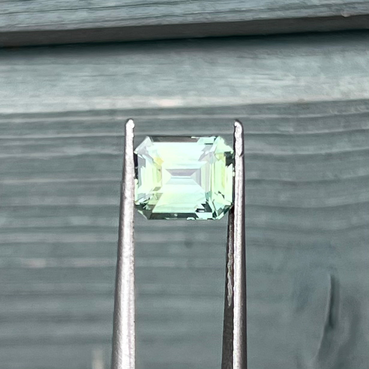 2.10ct Unheated Green Sapphire - 7.32 x 5.92 x 4.23mm
