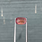 0.95ct Unheated Orangish Pink Sapphire - 6.72 x 4.75 x 3.51mm