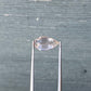 1.55ct Unheated Orange Sapphire - 9.66 x 5.28 x 3.86mm - with GIA report