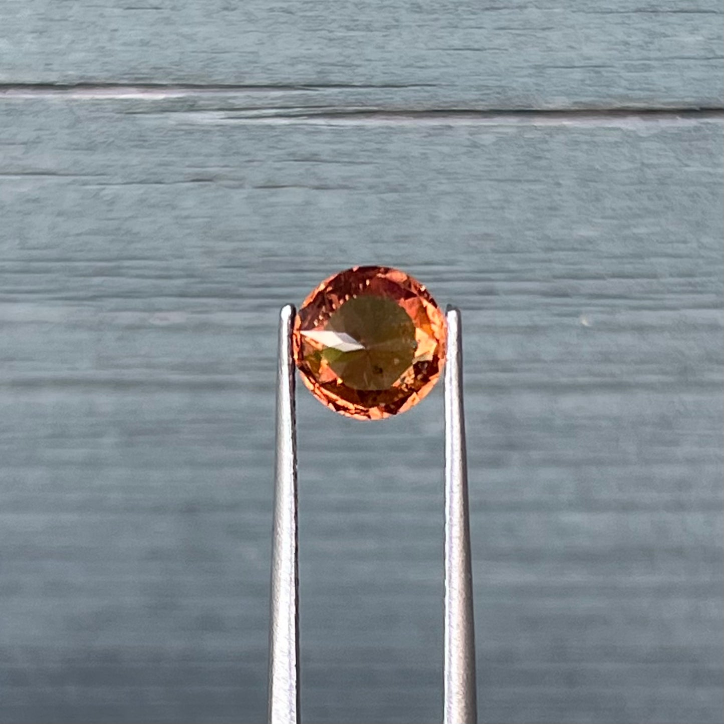 1.42ct Unheated Orange Sapphire - 6.75 x 4.35mm
