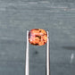 1.51ct Unheated Orange Sapphire - 6.21 x 5.62 x 4.68mm