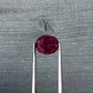 1.55ct Unheated Madagascar Purplish Red Ruby - 7.07 x 5.81 x 4.44mm - with GIA report