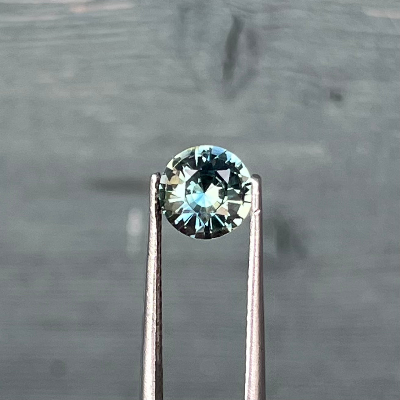 1.15ct Unheated Teal Sapphire - 6.59 x 3.85mm