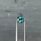 1.15ct Unheated Green Teal Sapphire - 6.38 x 5.70 x 4.01mm