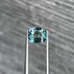 2.09ct Unheated Bi-colour Teal Sapphire - 7.34 x 6.24 x 4.52mm