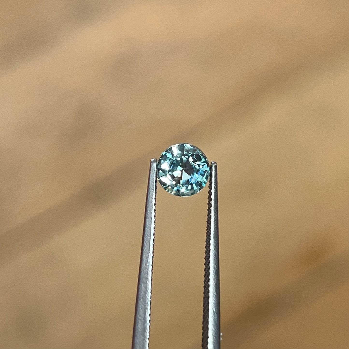 0.83ct Unheated Teal Sapphire