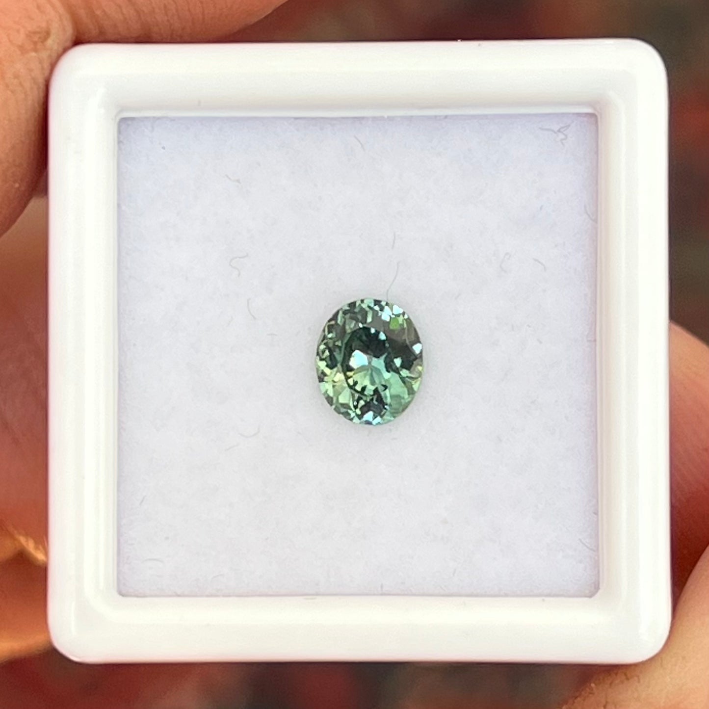 0.82ct Teal Sapphire