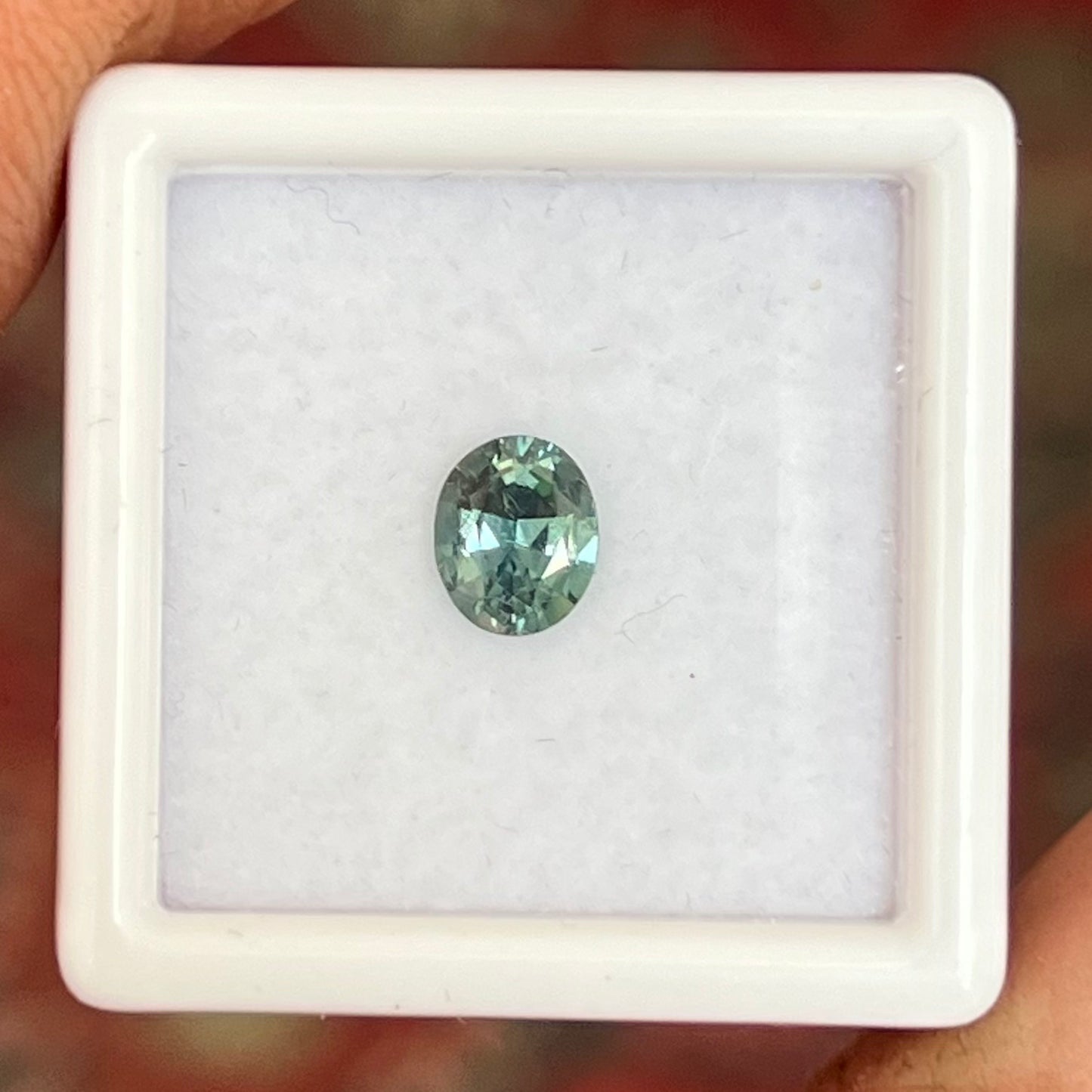 0.86ct Teal Sapphire